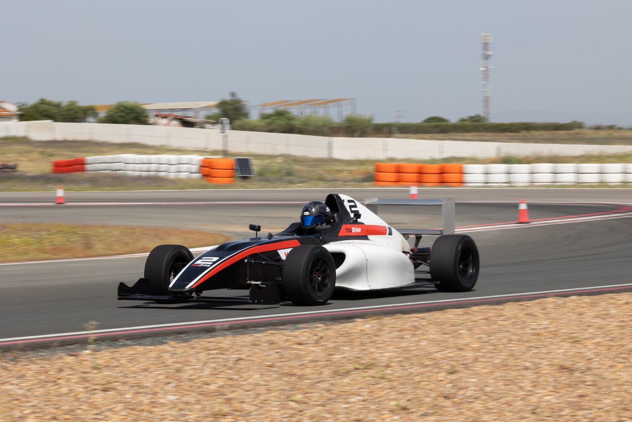 YouDrive Formula 4 experience action captured at the circuit.