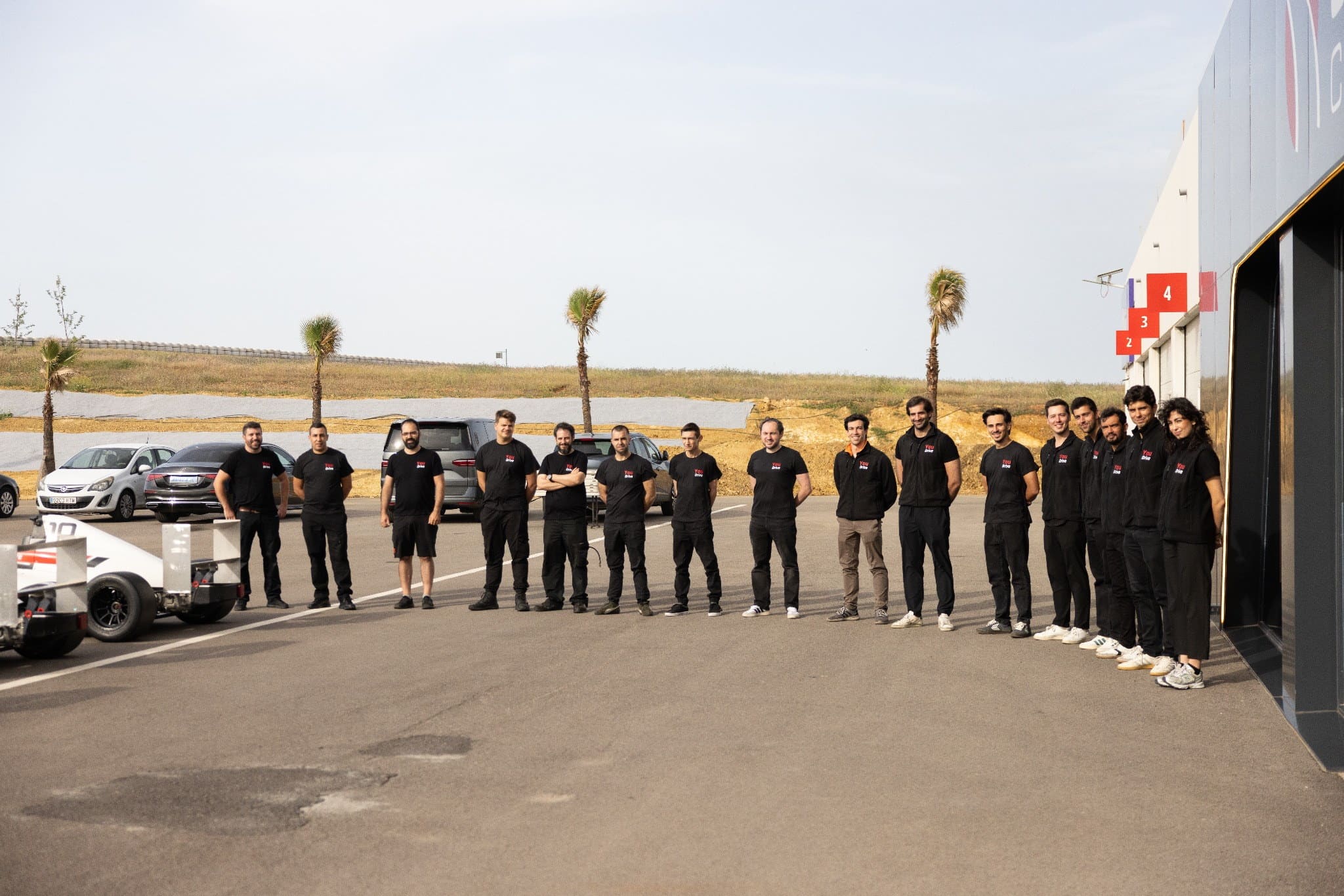 Trackside YouDrive Formula 4 driving experience detail.