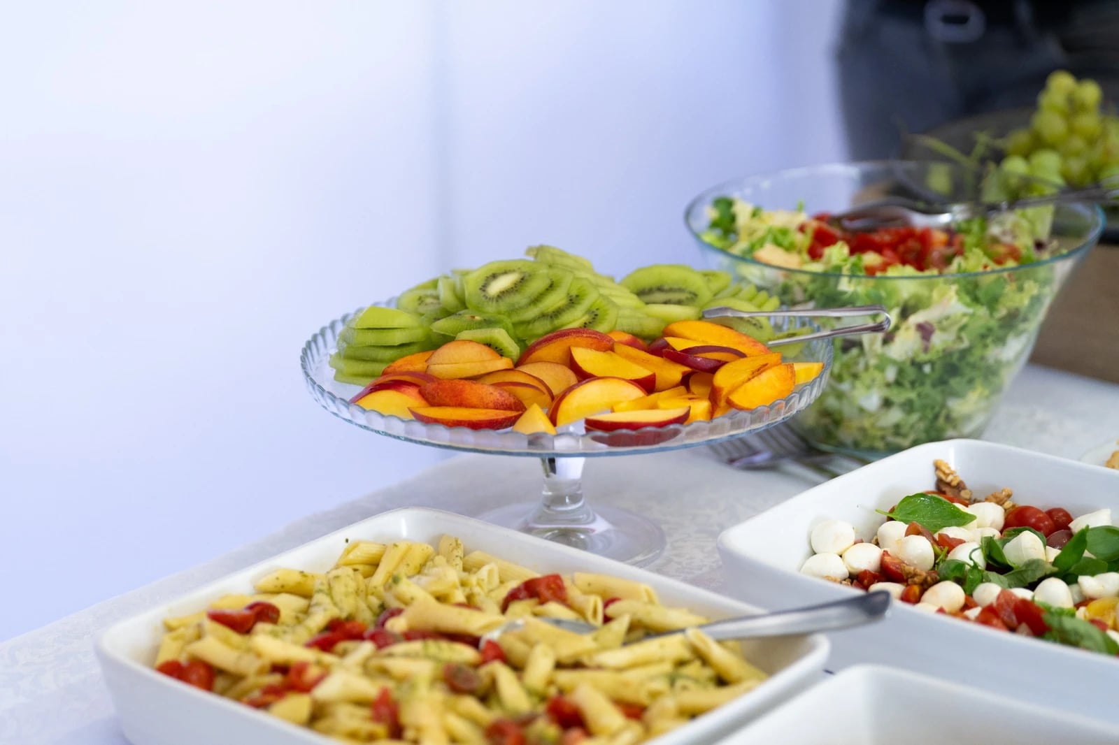 Catering and hospitality during a YouDrive experience