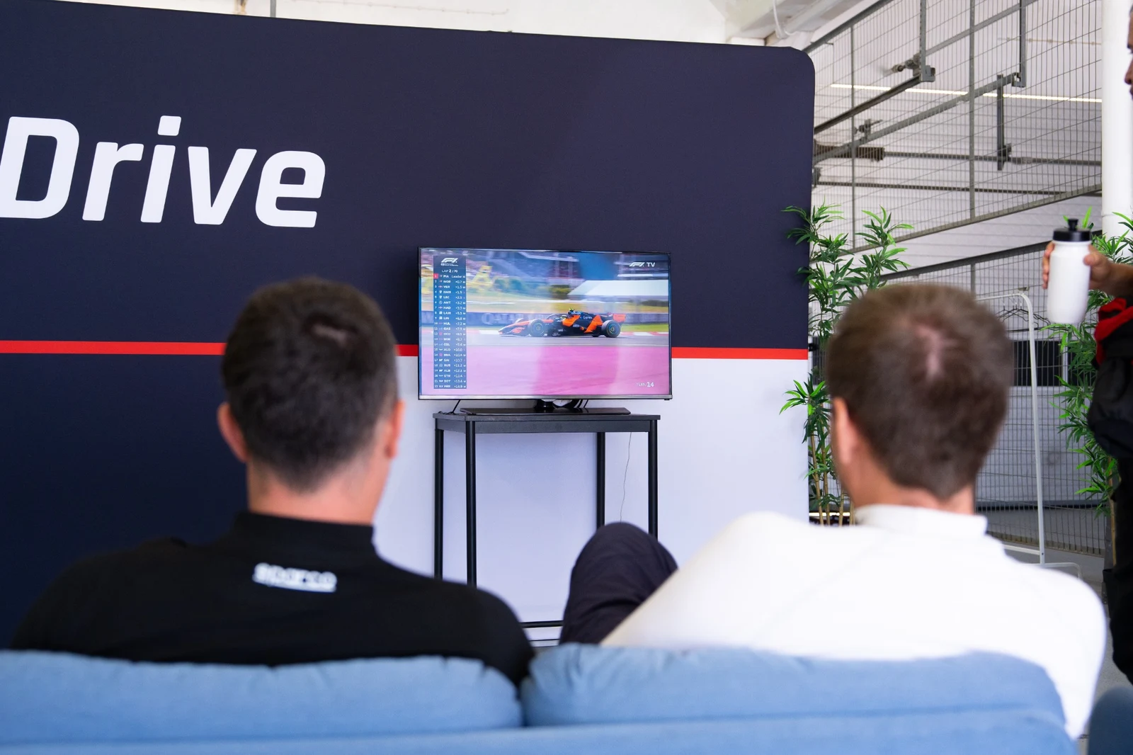 Chilling time between sessions during a YouDrive experience